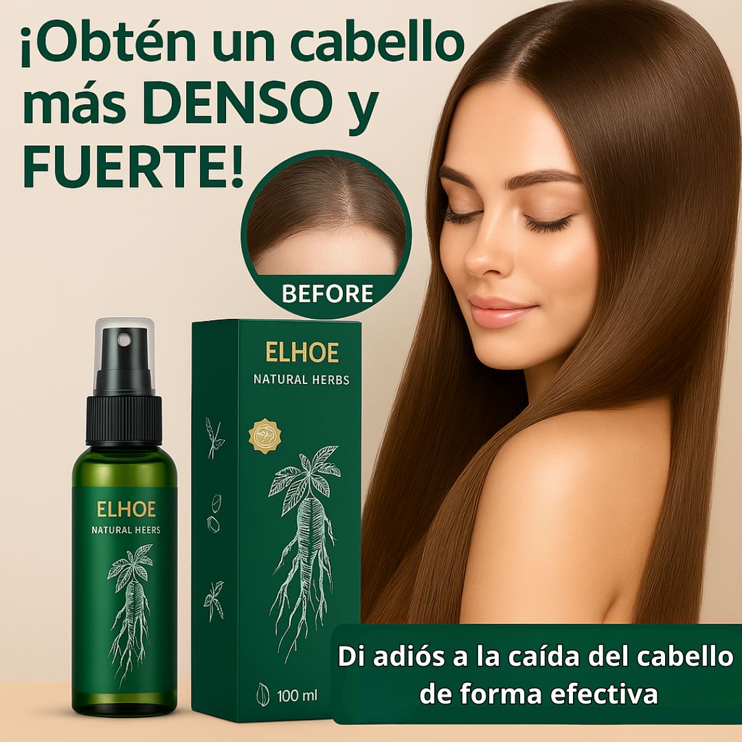 Spray Para Crecer El Cabello ELHOE