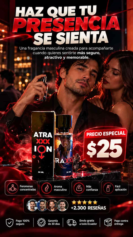 Perfume de Feromonas Atraxxxion